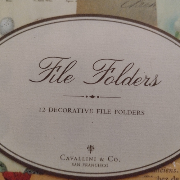 File Folders: bird print - Picture 3 of 11